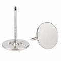 100 Stück Polsternägel Silberton 19mm x 25mm, Flacher Kopf für Sofa und Möbel