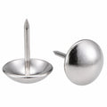 Möbelnägel 60 Stück, Edelstahl, Rundkopf, 19mm, für Sofa und Kopfteile