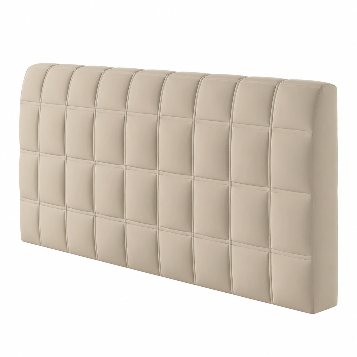 Kristall-Samt Kopfteilbezug staubdicht für King-Size-Bett, 210cm Braun