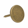QUARKZMAN 30 Stück Polsternägel, 11 mm x 13 mm, dekorative Möbeldübel in Bronze