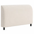 Elastischer Kopfteilbezug für Flanellbetten, Staubschutz, Farbe 13, 210-240 cm