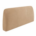 Samtene Kopfteilhusse, Stretchbezug für Schlafzimmer, Staubschutz, Sand (180-200 cm)