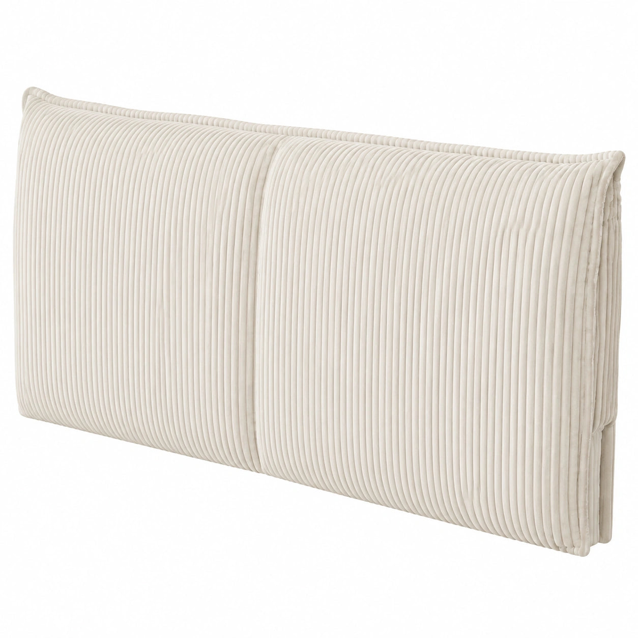 Bettkopfteil Abdeckung, 200x60x8cm, Weich & Atmungsaktiv mit Schwammfüllung, Staubschutz für Schlafzimmer